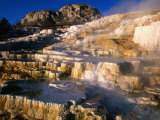 Minerva Terrace, Mammoth Hot Springs, Yellowstone National Park, USA Photographic Print by John Elk III