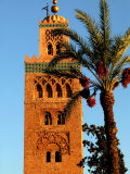 Koutoubia Mosque, Marrakesh, Morocco Photographic Print by Doug McKinlay