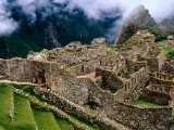 Overview of Terraced Royal Inca Ruins, Machu Picchu, Peru Photographic Print by Jeffrey Becom