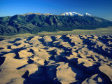 Overhead of Sand Dunes Monument, Great Sand Dunes National Monument, USA Photographie par Jim Wark