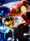 Three Cocktails Including a Martini, San Francisco, United States of America Photographic Print by Jerry Alexander