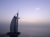 Exterior of Burj Al Arab Hotel, Dubai, United Arab Emirates Photographic Print by Holger Leue