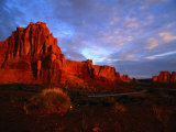 Courthouse Towers at Dusk, Arches National Park, USA Photographic Print by Carol Polich