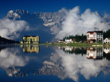 Lago Di Misurina, Gruppo Del Surapis, Dolomites, Dolomiti Bellunesi National Park, Italy Photographie par Witold Skrypczak