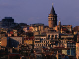 Galata Tower, Istanbul, Turkey Photographie par Phil Weymouth