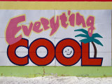 Mural on Beachfront Bar, Philipsburg, St. Martin Photographic Print by Richard Cummins