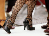 Michael Taylor - Street Tango Dancers' Legs in San Telmo, Buenos Aires, Argentina - Fotografik Baskı Michael Taylor - Street Tango Dancers' Legs in San Telmo, Buenos Aires, Argentina - Fotografik Baskı