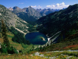 Lake Ann Overlooked by Mt. Shuksan, North Cascades National Park, Washington, USA, Photographic Print, Photographic Print