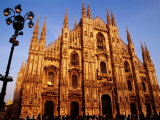 Facade of the Cathedral, Milan, Italy Photographic Print by Witold Skrypczak