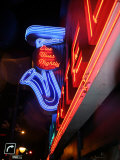 Neon Sign for the Yale Hotel Blues Club, Vancouver, Canada Photographic Print by Lawrence Worcester