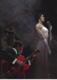 Pearlescent Diva Reprodukcje autor Brent Lynch