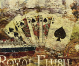 Royal Flush Prints by Eric Yang