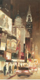 Avenue Glow Poster par Paulo Romero