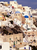 Traditional Architecture on Santorini, Greece Photographic Print by Keren Su