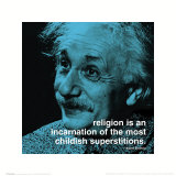 Albert Einstein: Religion Prints