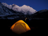 First Light on Mt. Everest From the Kangshung, Tibet Photographic Print by Vassi Koutsaftis