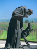 Statue of St. Francis of Assisi at the Viansa Winery, Sonoma County, California, USA Photographie par John Alves