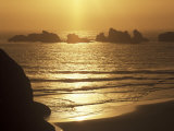 Offshore Seastacks and Sunset, Bandon Beach State Park, Oregon, USA Photographic Print by Adam Jones Offshore Seastacks and Sunset, Bandon Beach State Park, Oregon, USA Photographic Print by Adam Jones