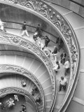 Vatican Staircase, Rome, Italy Photographic Print by Walter Bibikow