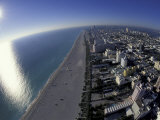 Aerial View of South Beach, Miami, Florida, USA Photographie par Robin Hill