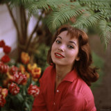 Portrait of Actress Elsa Martinelli Reproduction photographique sur papier de qualité par Ralph Crane