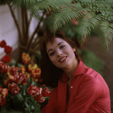 Portrait of Actress Elsa Martinelli Premium Photographic Print by Ralph Crane