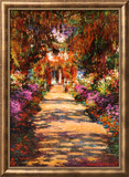 Il Viale del Gardino Poster by Claude Monet