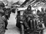 US Marines in Retreat After Surprise Attack by Red Chinese Divisions on Allied Forces, North Korea Premium Photographic Print by Frank C. Kerr