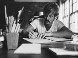 Actor Robert Redford プレミアム写真プリント - ジョン・ドミニス