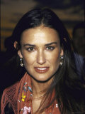 Actress Demi Moore at Talk Magazine Launch Party Premium Photographic Print by Dave Allocca