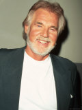 Singer Kenny Rogers Reproduction photographique sur papier de qualité par Marion Curtis