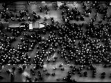 Overhead View of Men Relaxing on 36th Street, Between Eighth and Ninth Aves. Photographic Print by Margaret Bourke-White
