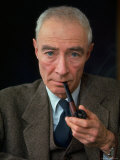 Nuclear Physicist Dr. J. Robert Oppenheimer Premium Photographic Print by Alfred Eisenstaedt