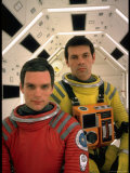 Kier Dullea and Gary Lockwood in Publicity Still from Motion Picture "2001: A Space Odyssey" Premium Photographic Print by Dmitri Kessel