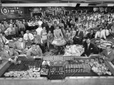 What a Big Casino Needs to Run for a Single Night is Shown by Desert Inn Employees Premium Photographic Print by J. R. Eyerman