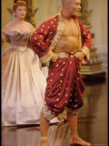 Actors Yul Brynner and Deborah Kerr in a Scene from the Film Actors Yul Brynner and Deborah Kerr in a Scene from the Film