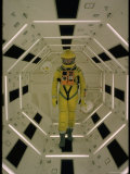 Actor Gary Lockwood in Space Suit in Scene from Motion Picture "2001: A Space Odyssey" Reproduction photographique sur papier de qualité par Dmitri Kessel