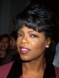 Television Personality Oprah Winfrey Premium Photographic Print by Dave Allocca