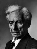 Portrait of Philosopher Bertrand Russell, Photographic Print by Alfred Eisenstaedt