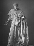 Woodbury Portrait by W. and D. Downey of English Actor Henry Irving in Costume as Cardinal Wolsey Premium Photographic Print by W&d Downey