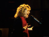 Singer and Songwriter Carole King Performing Premium Photographic Print by Marion Curtis