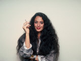 Actress Sonia Braga, Holding Cigarette Premium fotoprint van David Mcgough Actress Sonia Braga, Holding Cigarette Premium fotoprint van David Mcgough
