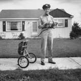 Clifford Bodine Believes That Overcrowded School Crises Would Be Stimulated If the Schools Did More Photographic Print by Wallace Kirkland