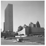 United Nations Permanent Headquarters on the East River Photographic Print by Walker Evans