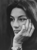 Actress Anouk Aimee Premium-Fotodruck von Bill Eppridge