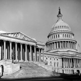 Excellent Monumental View of the Capitol Building and Dome, Showing the Central Section Photographic Print by Walker Evans