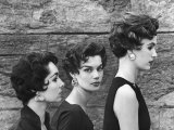 Variations of an Italian Haircut Labeled with Artistic License by Hairdresser Marcel Photographie par Yale Joel