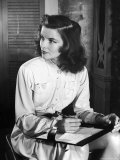 Katharine Hepburn in Early Portrait Premium Photographic Print by Alfred Eisenstaedt