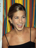 Actress Jennifer Aniston at Cosmopolitan Magazine Party Premium Photographic Print by Dave Allocca