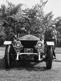 Antique Rolls Royce Taken at a Montreal Meet of the Rolls Royce Owners Club in August, 1958 Premium Photographic Print by Walker Evans